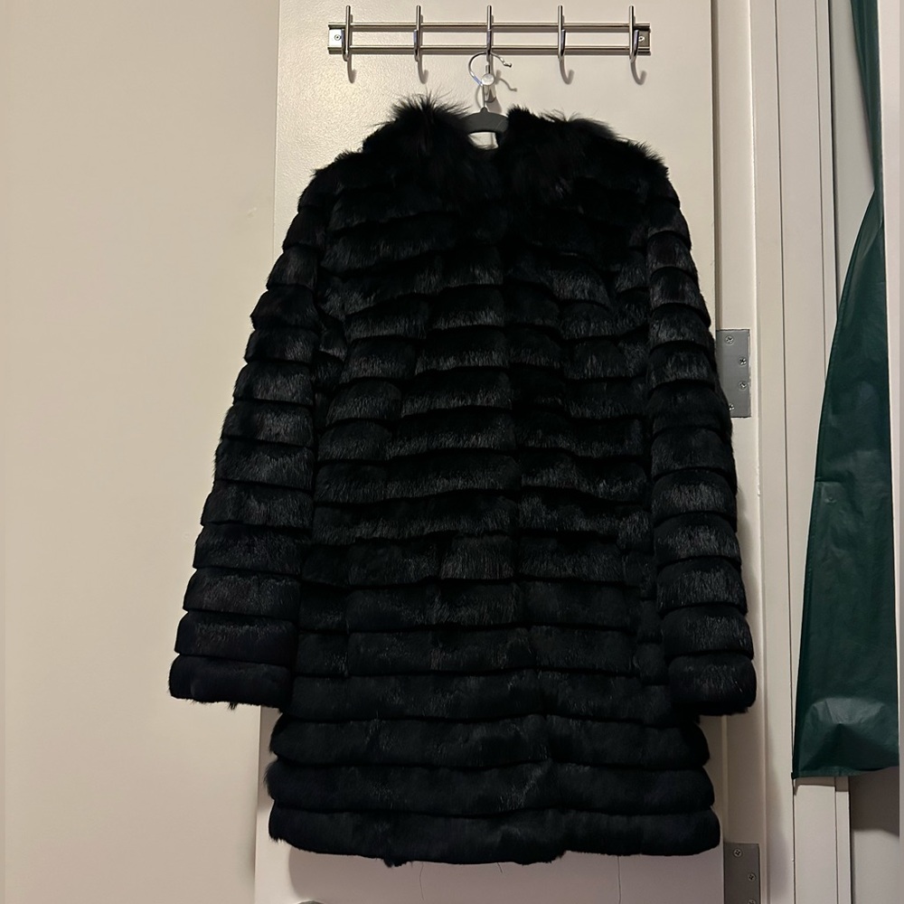 Real Mink Fur Coat